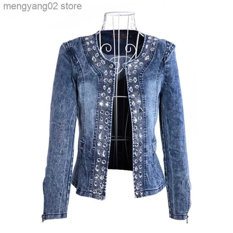 andy & natalie Women's Denim Jackets Oversize Long Sleeve Basic Button Down  Jean | eBay