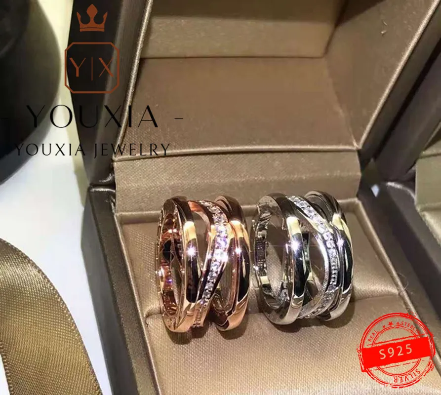 Wedding Rings 1 1. selling Western style customized luxury party gifts Women's ring design Fashion trend Luxury personality Classic jewelry 230724