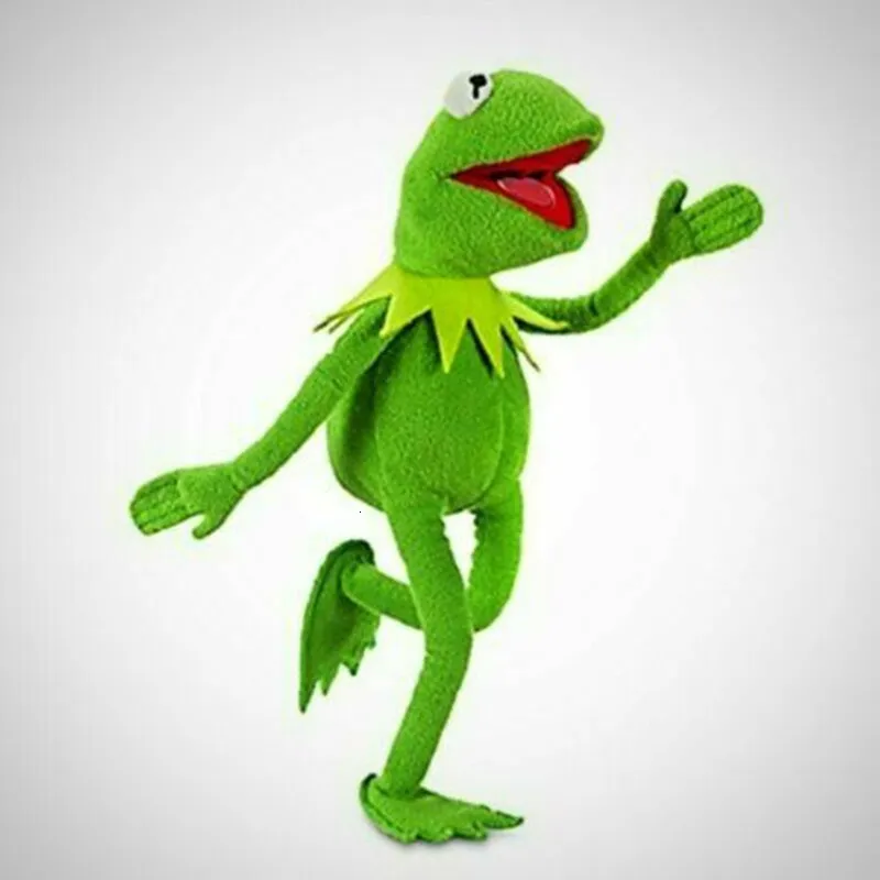 Poupées en peluche 384060cm Kermit jouet Kawaii grenouilles poupée Animal en peluche doux goutte cadeau de vacances de noël pour les enfants 230724