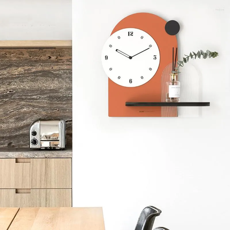 Wall Clocks Hanger Background Clock Art Deco Modern Elegant Quartz