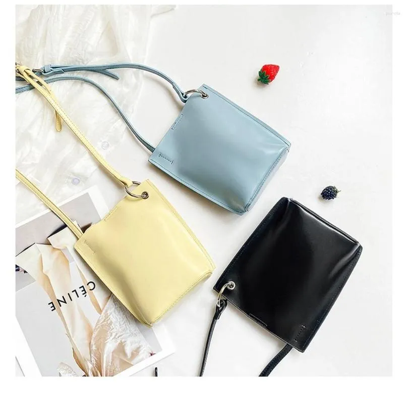 Cosmetic Bags Ladies Mobile Phone Bag Vertical Style PU Elegant Simple Messenger Versatile Casual Large-Capacity Waterproof Travel