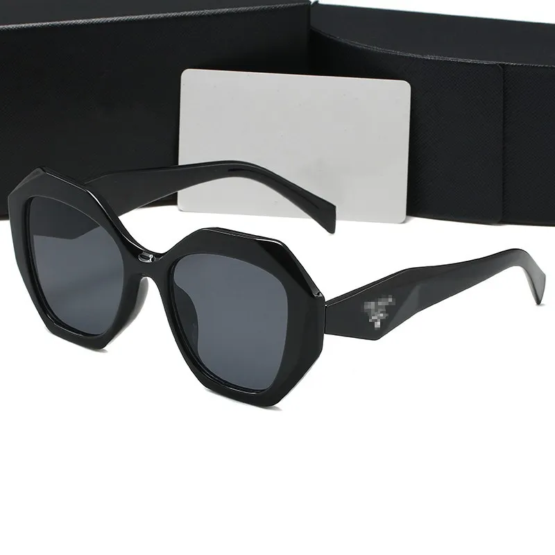 Óculos de sol de luxo top prad designer feminino masculino óculos sênior óculos para mulheres armação de óculos de sol de metal vintage com caixa