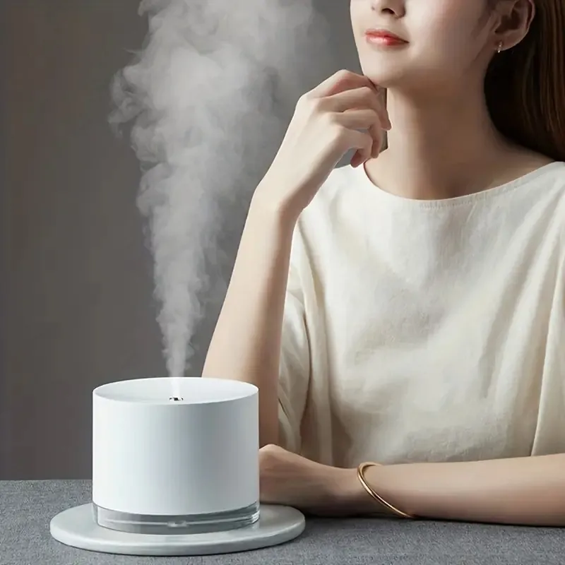 Humidificateur portatif rechargeable à brume fraîche - 2 modes de brume, protection automatique contre l'extinction, parfait pour la chambre de bébé, le bureau, la voiture, la chambre, les voyages, le bureau des plantes