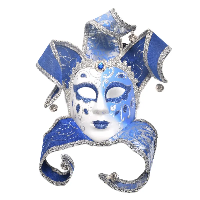 Halloween Venise Masque Complet Mardi Gras Halloween Party Décoration Prom Party Performance Haut De Gamme Unisexe Masque