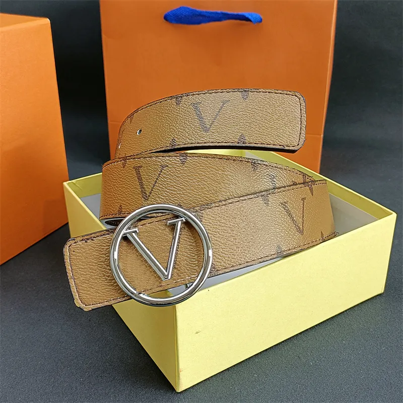 Full bokstäver bälten modedesigner gyllene silver slät spänne midjeband bredd 3,8 cm unisex casual trendig cowskin cintura ceintures