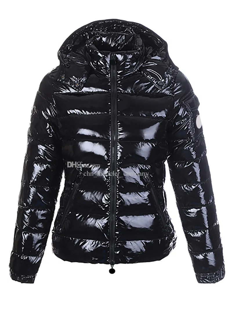 Marka designerka kobiet w dół kurtka klasyczna odznaka ramię kieszonkowa damska puffer kurtka zimowa moda z kapturem projektant CAOT Down Jacket Womens Rozmiar 1--5