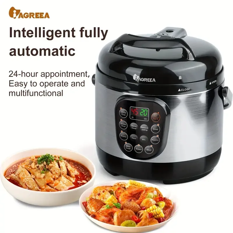 IAGREEA 4 Cup Kambrook Electric Pressure Cooker With 8 Menu Settings For  Fast White/Brown Rice, Oatmeal, And More Portable Multi Cooker From  Juulpod, $65.26