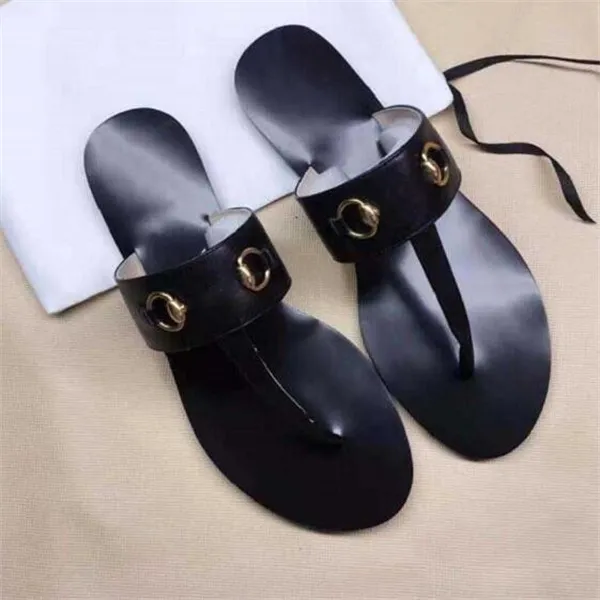 디자이너 여성 플립 플롭 샌들 여성 고품질 세련된 여성 슬리퍼 클래식 슬라이드 패션 플랫 신발