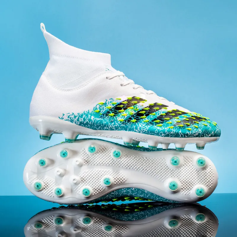 2023 High Ankle Rain Sneakers Mens Soccer Shoes For Men Women