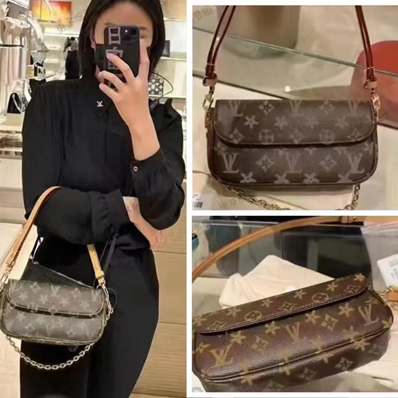 Famous Brand Flap Long Straps Shoulder Crossbody Bags For Women Men Unisex Cover School Mac Large Size Luxurious Designers Fashionable Cross Body