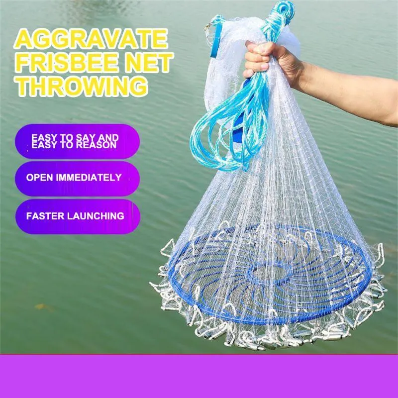 Frisbee Wholesale Cast Nets Wholesale Customized Cast Fishing Nets