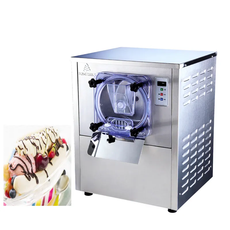 LINBOSS cuisine Commercial gelato machine à crème glacée dure doseur congélateur équipement de cuisine