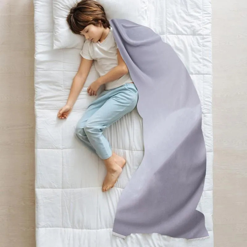 Kids Silk Blanket Cooling Throw Blanket For Kids, Breathable Ice