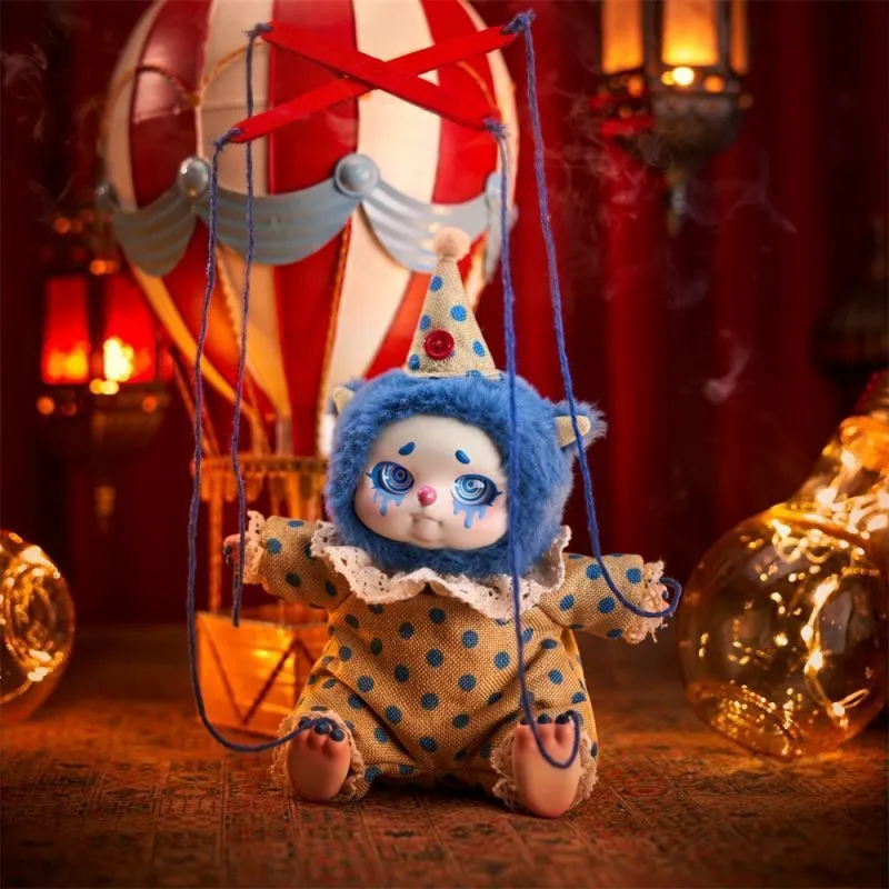 Blind box TimeShare Meet Cino Dreamland Circus Plush Toy Box Action Anime Figures Guess Bag Caixas Supresas Cute Model Birthday Gift 230724