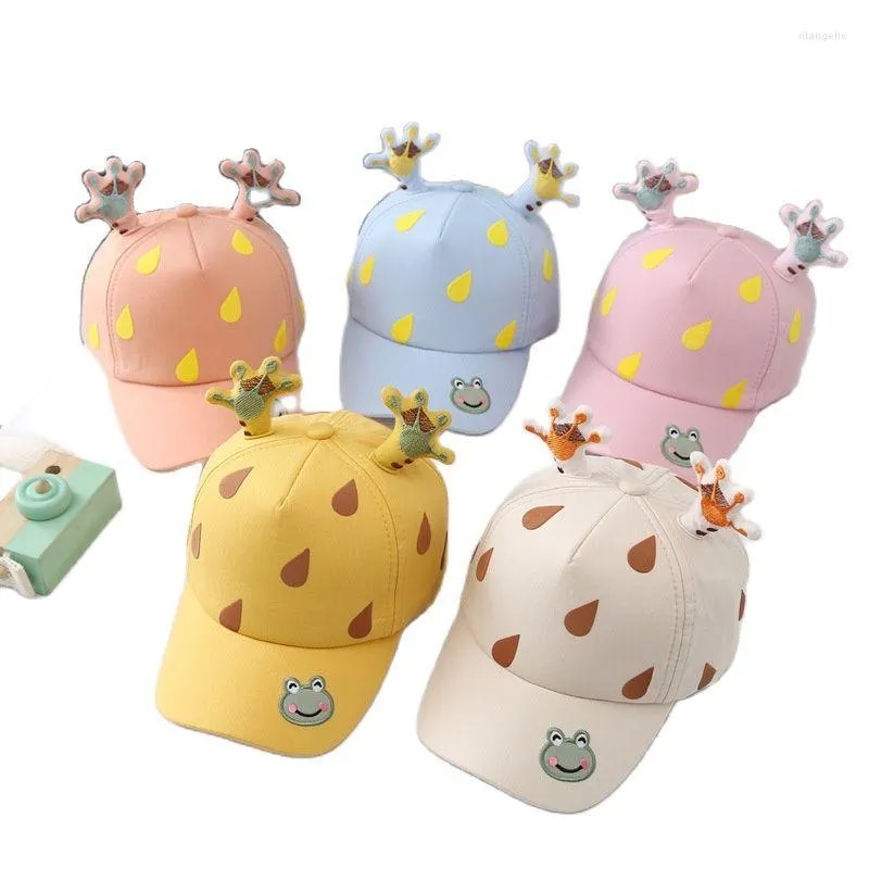 Casquettes de baseball mode goutte couronne Style bébé chapeau de soleil été enfants Baseball mignon oreille garçons filles en plein air enfants visière