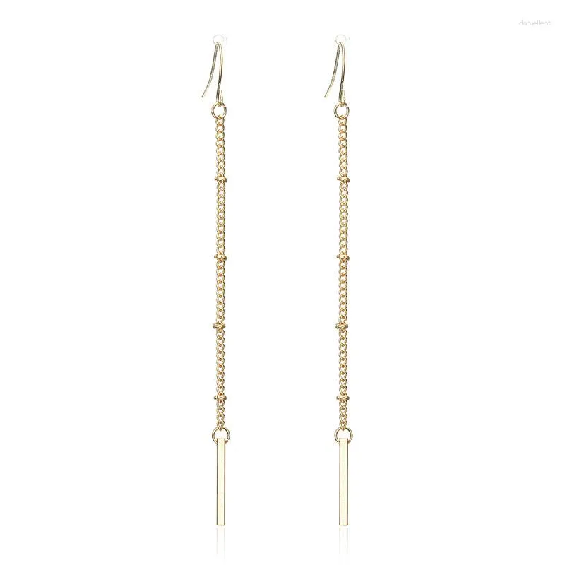 Dangle Boucles D'oreilles 2023 Brincos Earing Aretes États Personnalité Bijoux De Mode Serpent Chaîne Gland Longue Perle Fabricants Vente