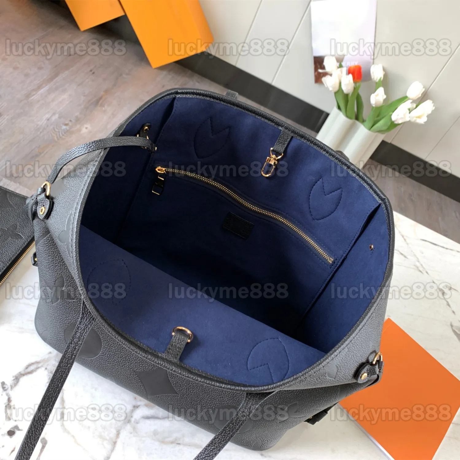 10A Top Tier Mirror Quality MM Shopping Bag Womens Real Leather