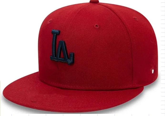 Hot 2023 LA Sports broderi baseball cap utomhus casual hip-hop unisex justerbar snapback cap