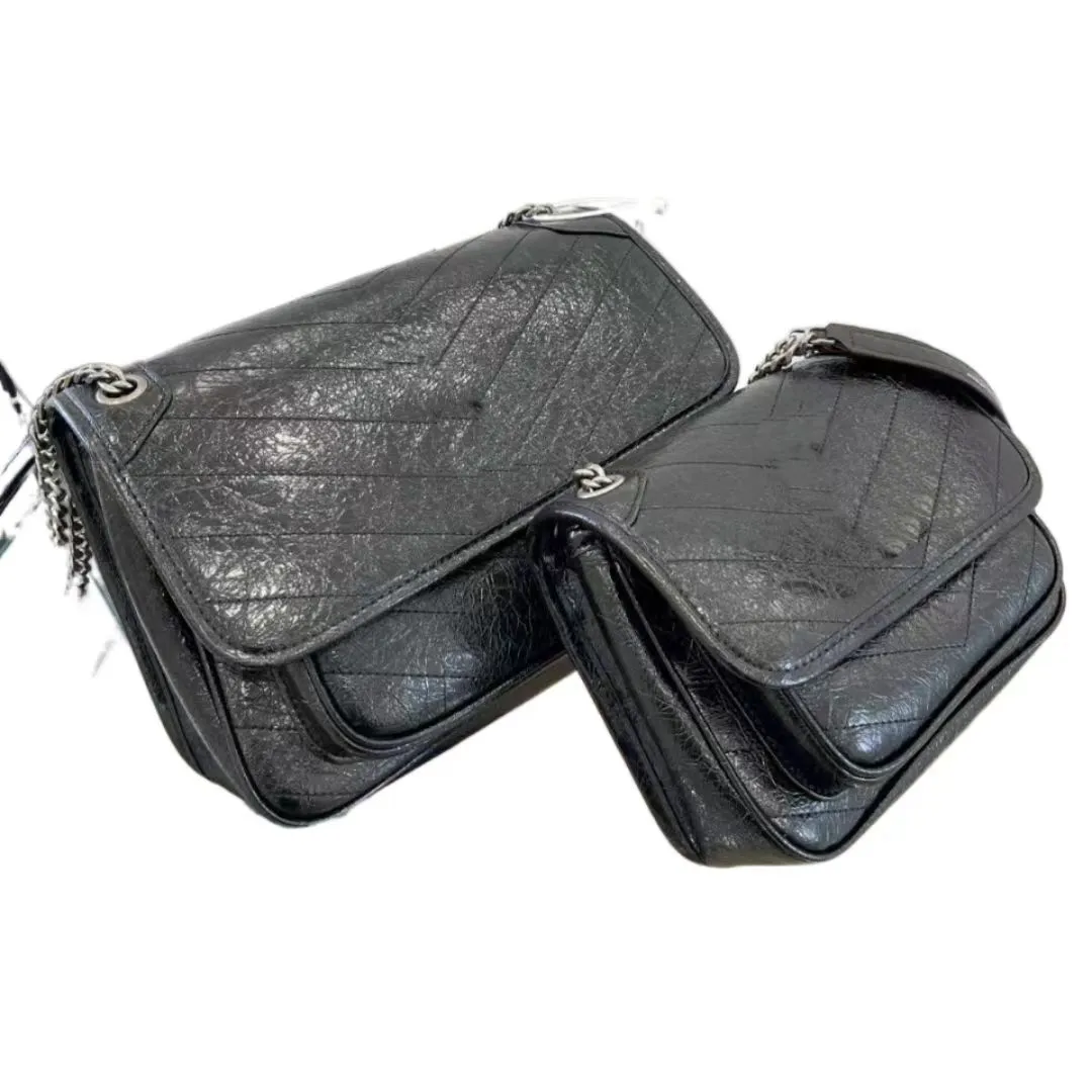 Сумка для дизайнерской сумки с подмышками niki messenger сумка на искренний кожаный дам