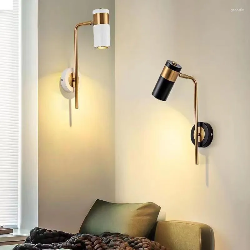 Настенная лампа постели легкая роскошная минималистская гостиная фоновая коридор дизайнер