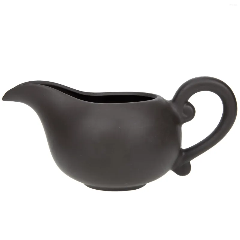 Ensembles de vaisselle expresso pot à lait en céramique assaisonnement récipient de stockage crémier 14.3X6.2CM petit café céramique bouilloire cuisine gadget