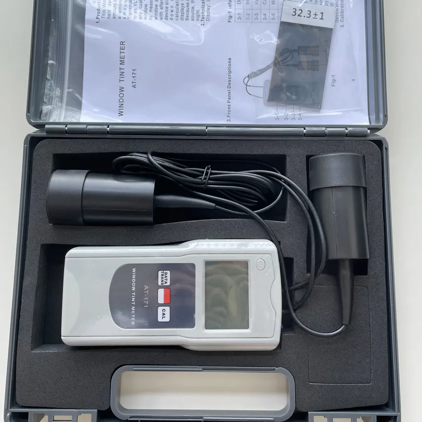 Digital Window Tint Meter AT-171 Used for the Transmittance Meter of All Kinds of Transparent,Translucent Samples with Parallel Plane Color Window Meter