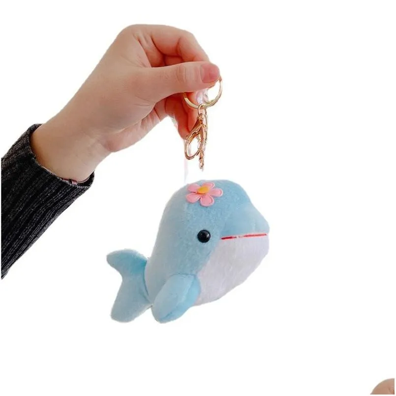 КЛАЧЕСНЫЕ ЛАНАРДЫ Cartoon Dolphin Clush Plush Toys милые животные телефонные подвеска для халаты.