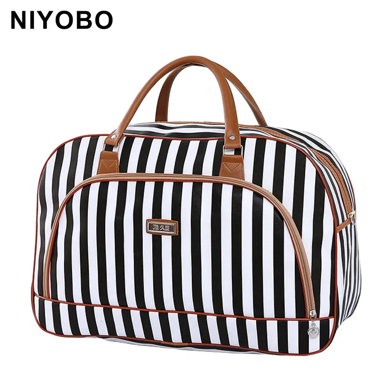 Duffel Bag Travel Fashion Pu Leather Large Capacity Waterproof Print Bagage Duffle Bag Casual PT1083 230724