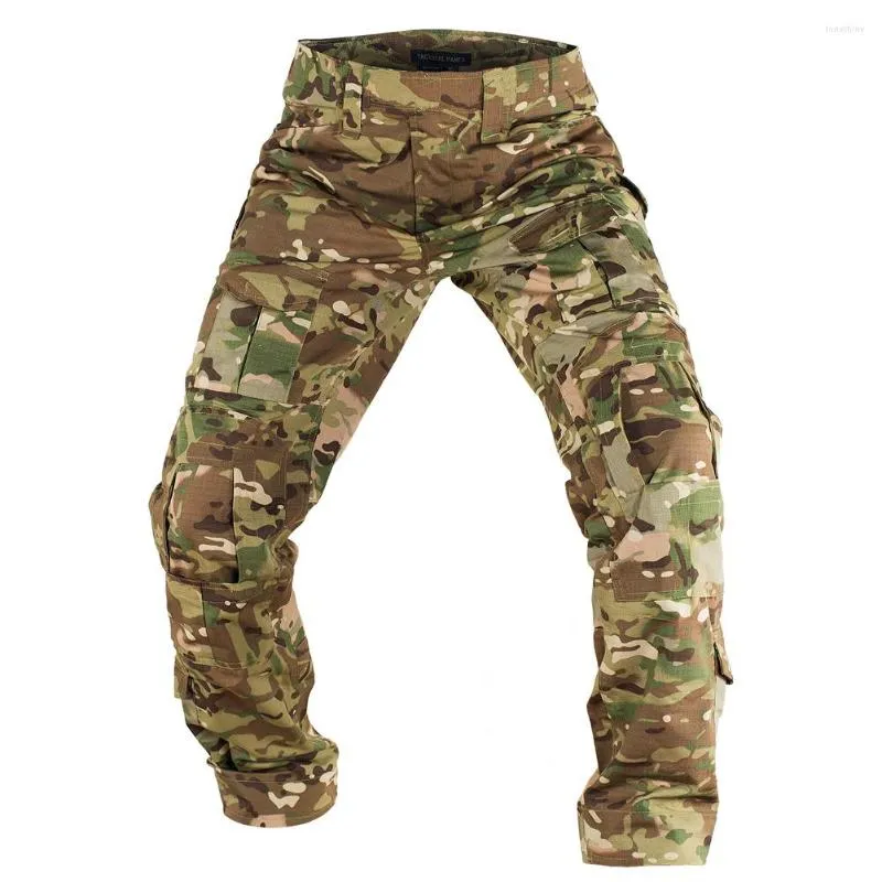 Men's Pants 2023 Military Combat Hiking Cargo For Men Tactical Sport Trousers Camouflage Trekking Hunting Outdoor Pant Male