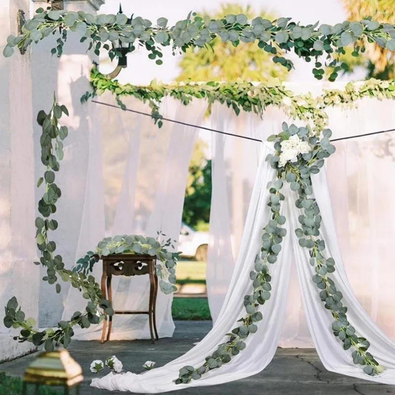 Guirlande de Fleurs et Feuillage d'Eucalyptus de Décoration et