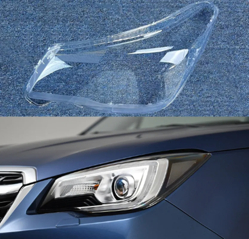 Auto Front Scheinwerfer Abdeckung Auto Scheinwerfer Shell Lampcover Für  Subaru Forester 2016 2018 Auto Objektiv Glas Lampenschirm Fall Von 135,23 €