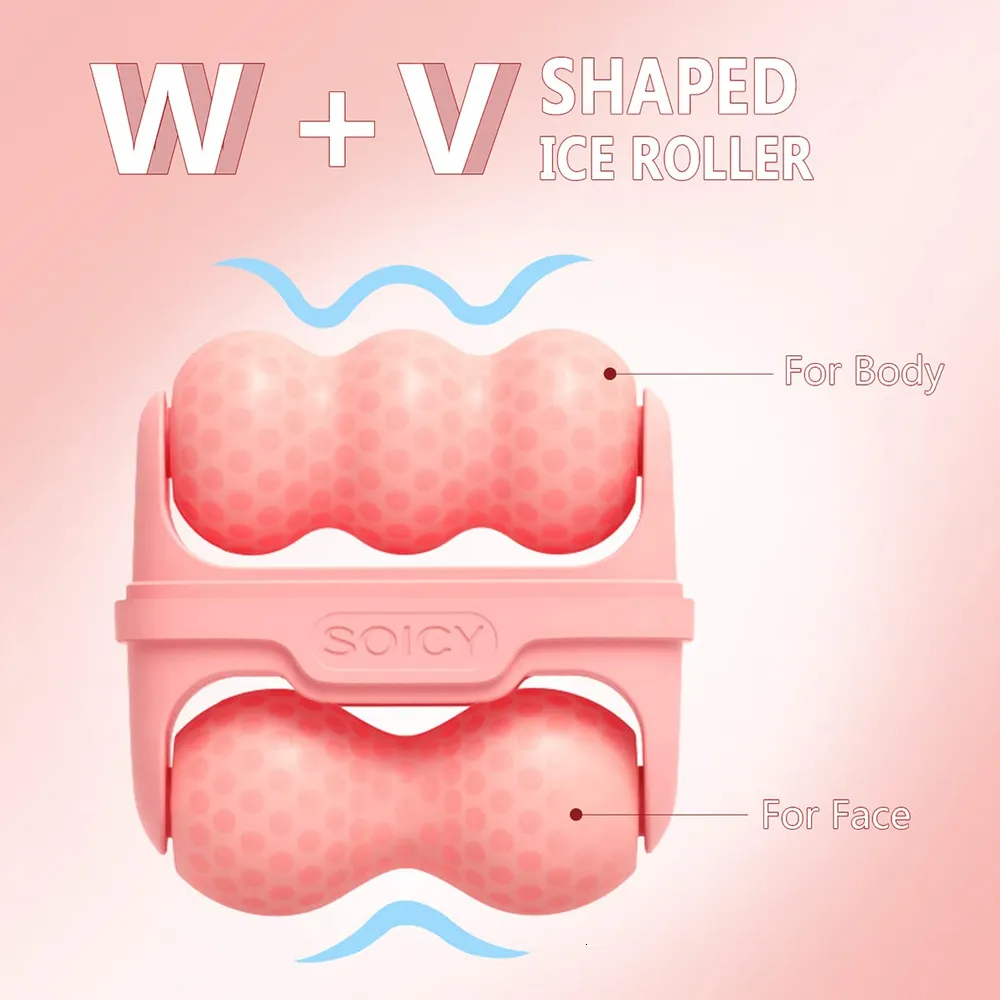 Massaggiatore per la schiena Ice Face Eye 2 in 1 per alleviare il dolore e il trattamento di lesioni lievi con il freddo Rullo per la cura della pelle_voghion.com