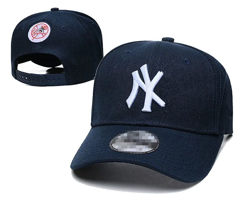 Boné de beisebol unissex para esportes ao ar livre bordado com letra de NY primavera verão algodão marca snapback bonés