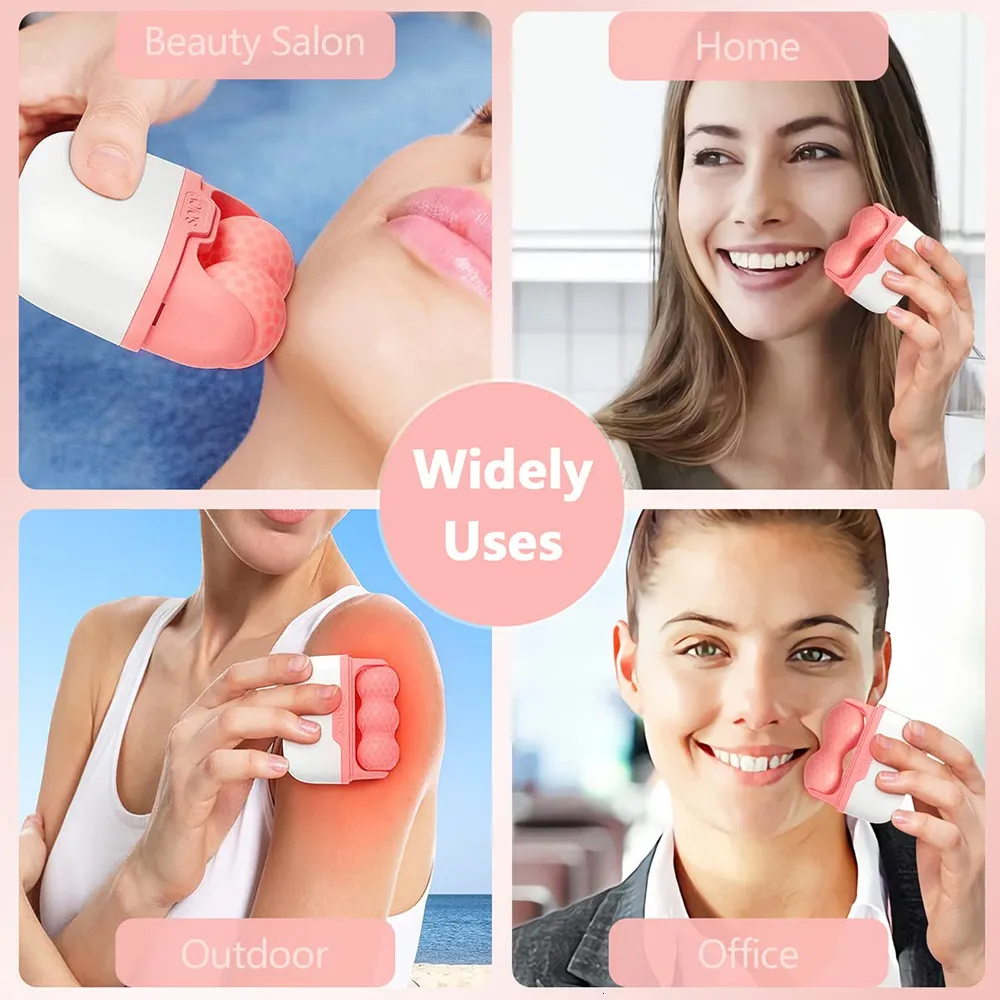 Massaggiatore per la schiena Ice Face Eye 2 in 1 per alleviare il dolore e il trattamento di lesioni lievi con il freddo Rullo per la cura della pelle_voghion.com