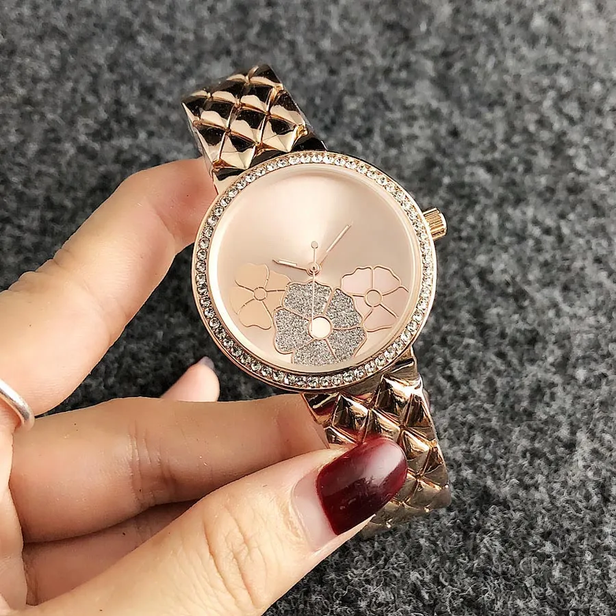 Relógios de moda feminina modernos, relógios de luxo de alta qualidade, bateria de quartzo, aço inoxidável, relógios de 36 mm