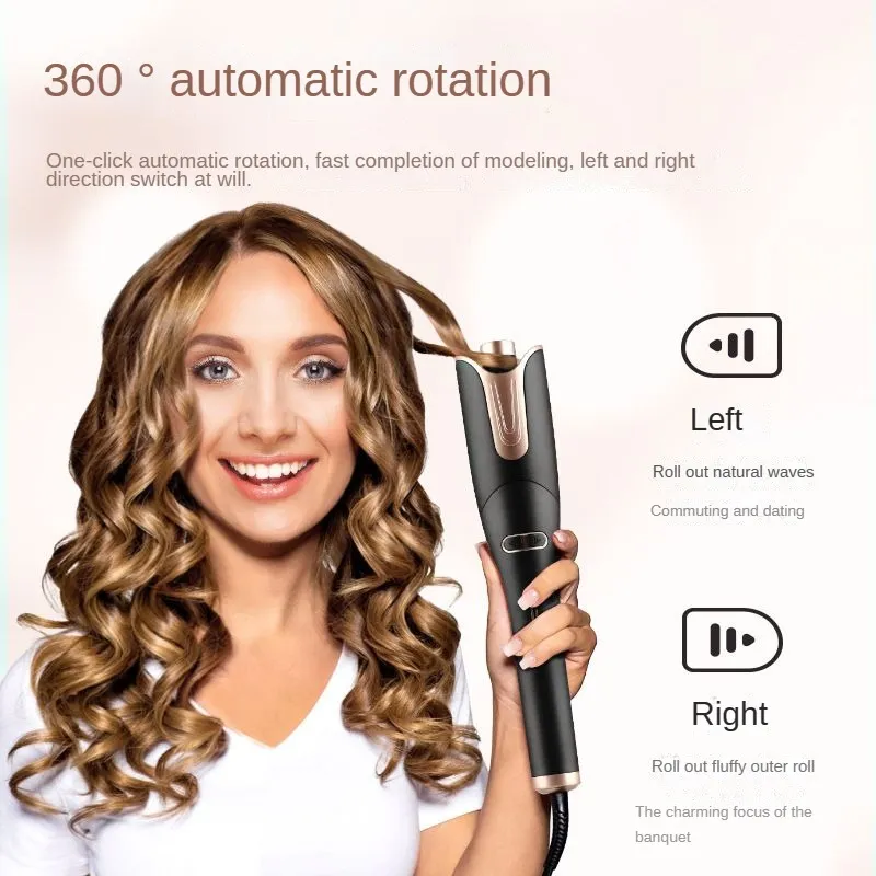 Puszysty automatyczny omlet Curling Iron Automatyczne przenośne, inteligentne curlingowe żelazo