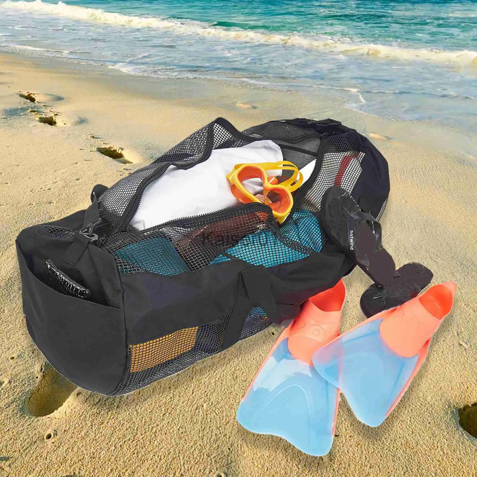 Mesh sackpack cheap