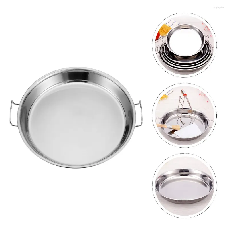 Dinnerware Sets Pot Stand Cake Plate Stainless Steel Multifunctional Cold Noodle Dish Cooking Utensil