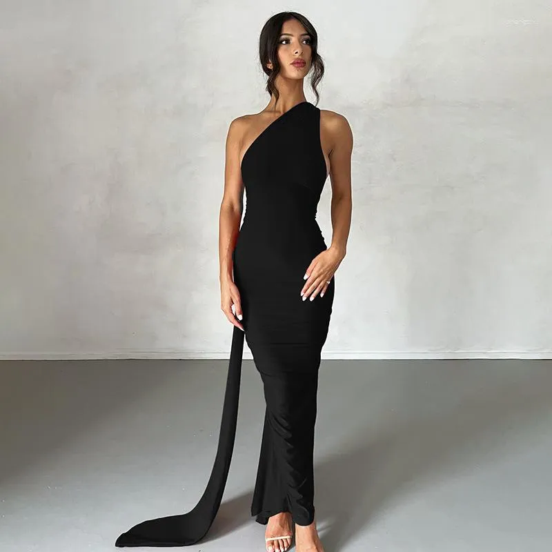 Lässige Kleider für Damen, elegant, modisch, Korsett, Abendkleid, sexy, schulterfrei, hohe Taille, rückenfrei, gerüscht, Party, Cocktail, bodenlang, Abschlussball