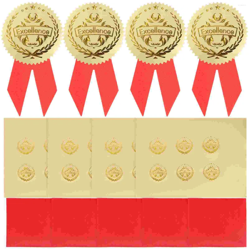 Gift Wrap 36 Set Of Medals Stickers Sports Event Universal Medal Awards