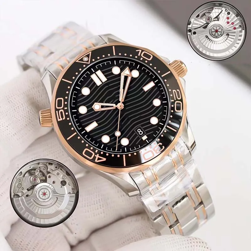 Mens Watch Ceramic Bezel 42mm Watch Sapphire Mens Watches Limited Automatic Movement Mechanical Watch Nato Sea och Master Wristwatches Diamond Watch