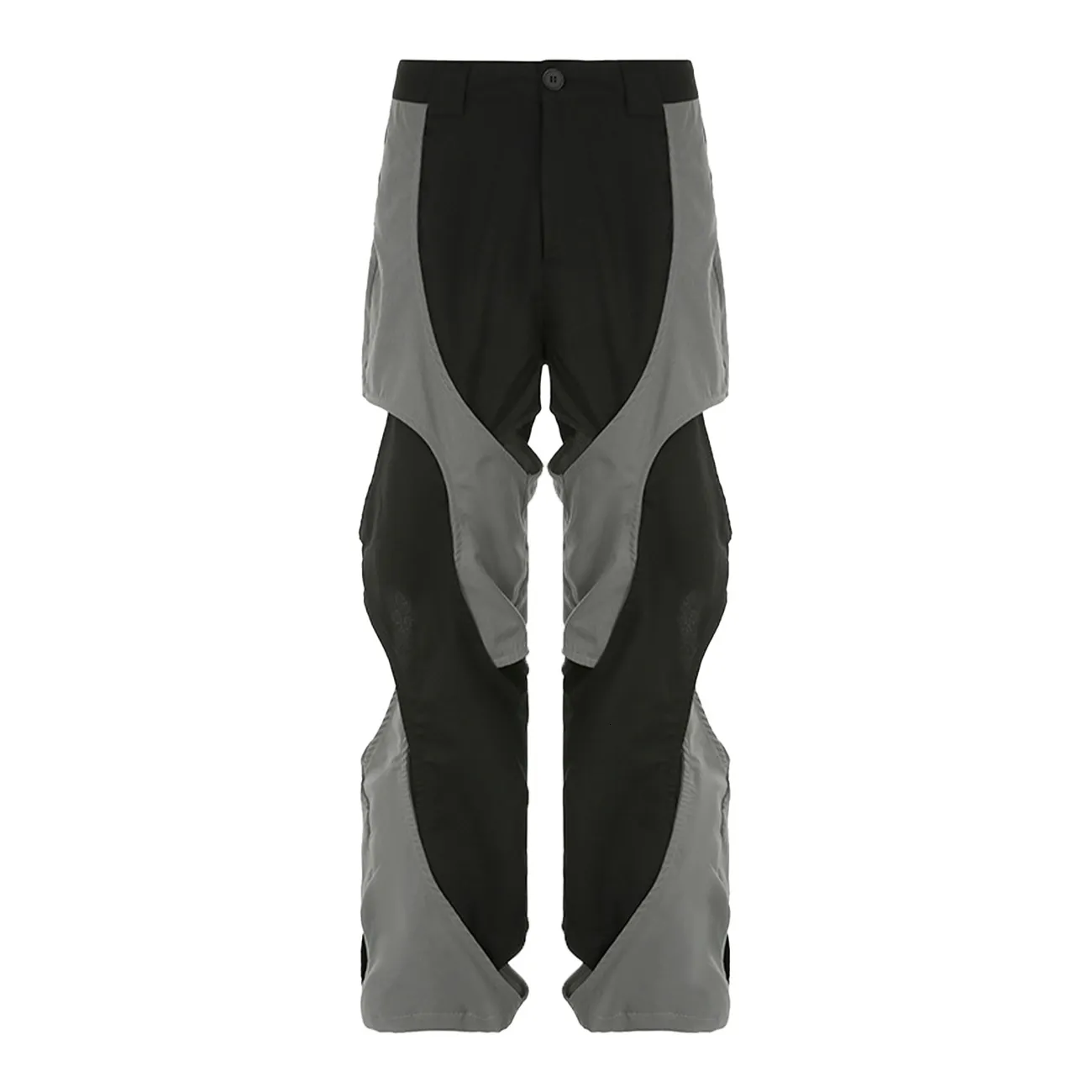 Pantalons pour hommes LACIBLE Découpé Patchwork Mode Casual Printemps Automne Britches Hommes Femmes Hip Hop Streetwear 230724