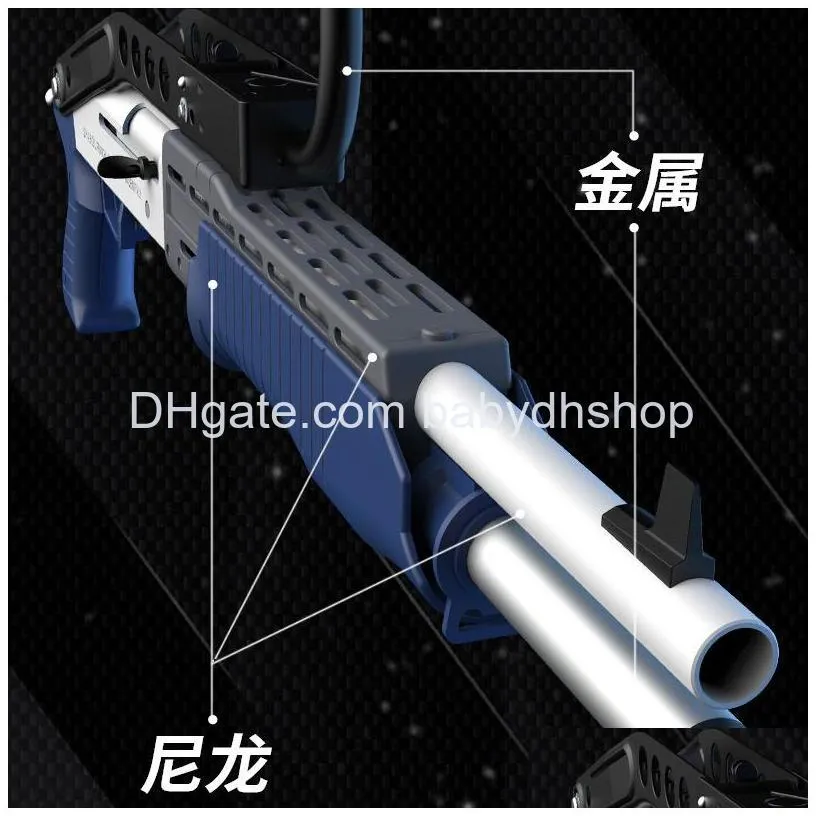toy guns udl spas-12 soft bullet dart blaster rifle gun sniper shooting model for adults boys outdoor games movie prop