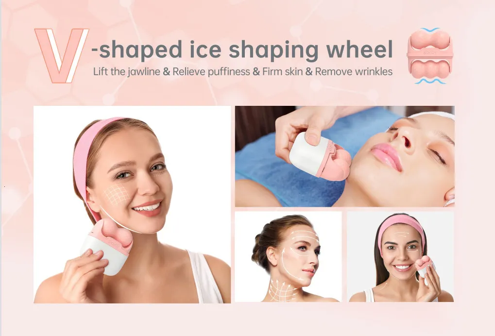 Back Massager Ice Face Eye 2-in-1 for pain relief and mild injury cold treatment massage Roller skin care_voghion.com