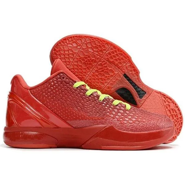 KB Mamba 6 Protro Basketball Shoes Men Reverse Grinch EYBL Prelude