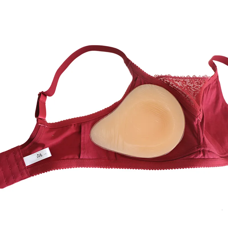 ONEFENG 6030 Mastectomy Bra Silicone Pocket Butt Enhancing