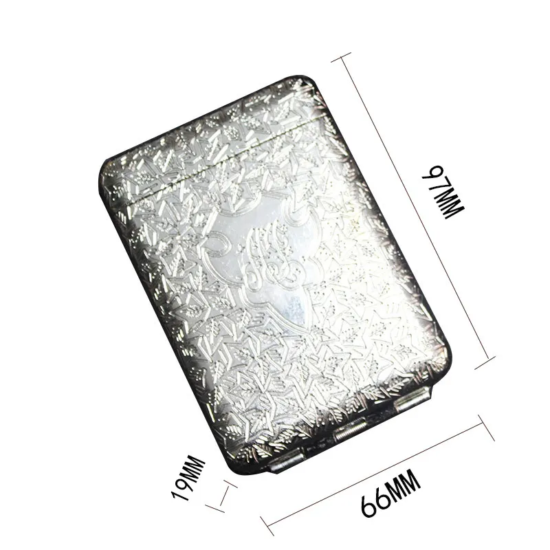 Three-open Alloy Cigarette Box with Automatic Open Lid and Anti-pressure  Clip Portable Case from Dhgate Cigar Accessories