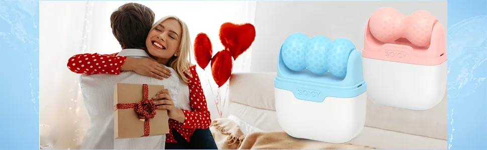 Back Massager Ice Face Eye 2-in-1 for pain relief and mild injury cold treatment massage Roller skin care_voghion.com