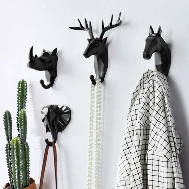 Animal Head Resin Bathroom Shelves Wilko With Key Hooks Deer Elephant Unicorn And Rhinoceros Racks For Clothing Coats Bags Hats Wall Decor And Home Wall Hanger 230724 From Nian09 9.77 DHgate.Com