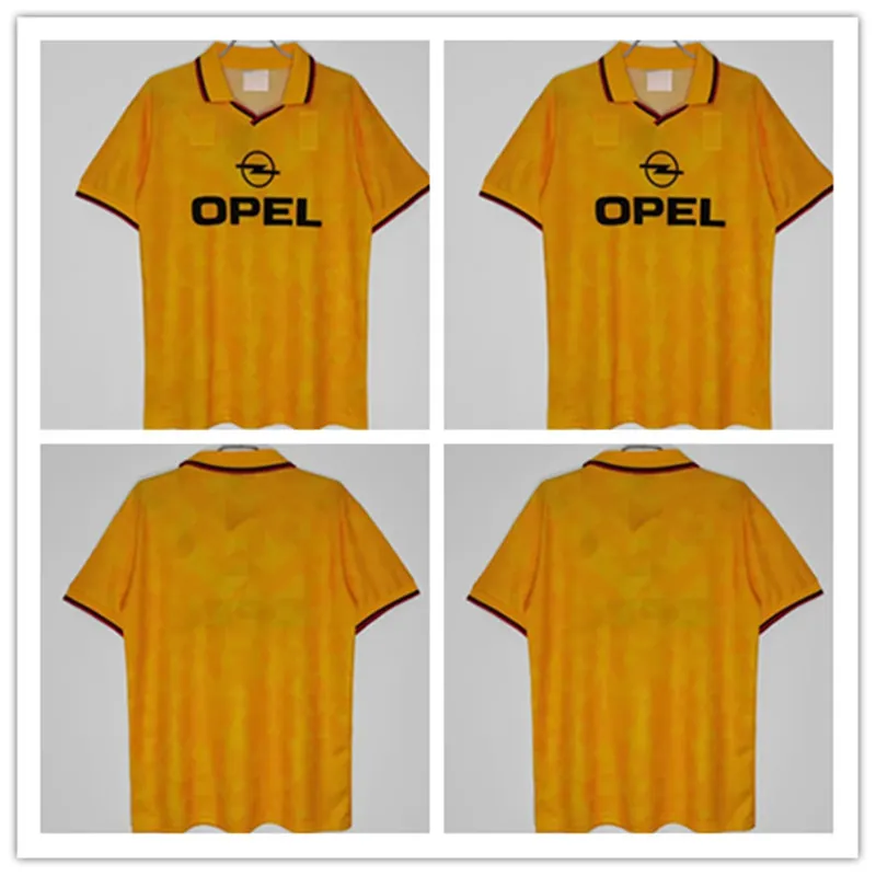 1995-1996 Camiseta de fútbol clásica de Milán Ropa de Kaka Maldini Van Basten Pirlo Gullit Shevchenko